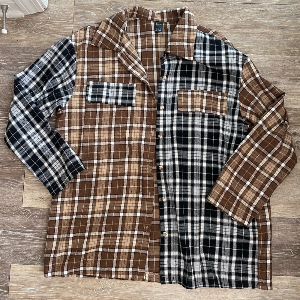 Shein flannel